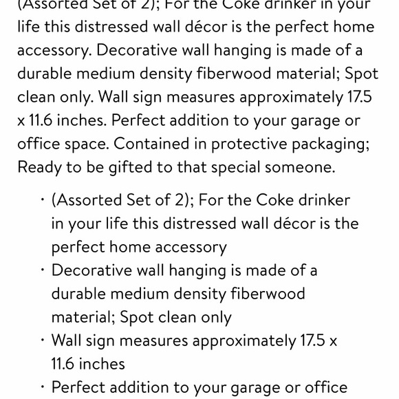 Coca Cola Memorabilia Wall Art set of 2 - Picture 6 of 6